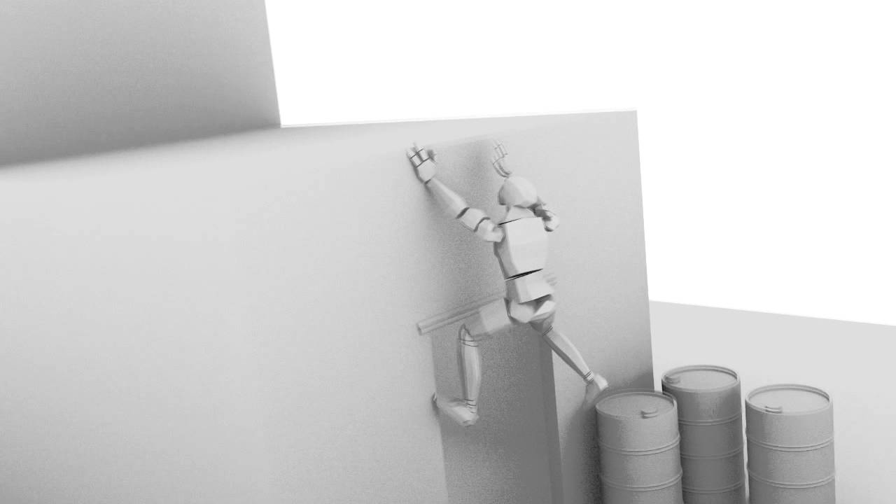 Amateur Acrobatic Animation 2 [Blender] - YouTube