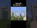 the FUNNIEST build in minecraft #minecraft