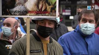 Los ganaderos asturianos salen a la calle.