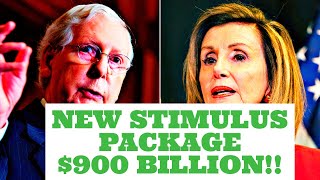 Congress PASSES New STIMULUS BILL Breakthrough On Stimulus Package $908 Billion