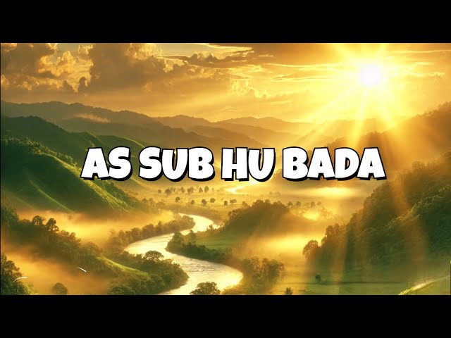 Assubhu Bada 🌅 | Allah Hu Allah 🌙 | Syeda Areeba Fatima 🎶 | English Lyrics 🎧 | Romanized Version ✨