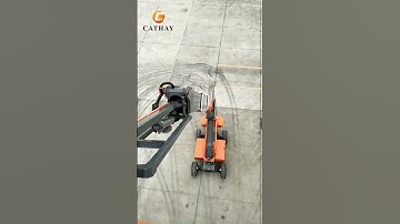 Work at heights with a clear view. CATHAY assists high-altitude operations and escorts safety