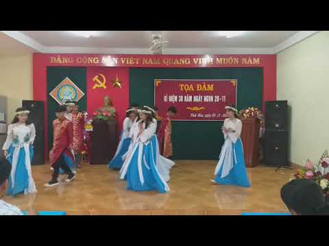 Video Múa Lời thầy cô lớp 9b mừng ngày ngvn 20/11. - YouTube