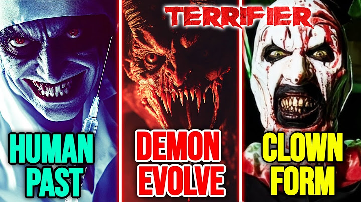 Entire Life of Art The Clown (Terrifier) Explored - The Supernatural Chaotic Merciless Serial Killer