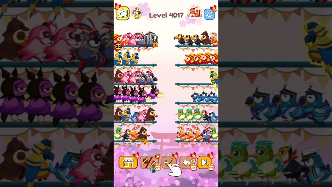 Bird Sort Color Level 4017 