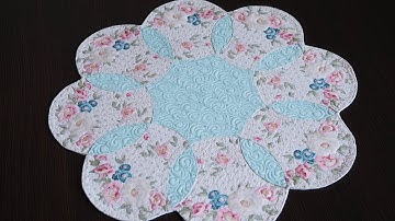 Sew an unusual placemat. Tutorial templates Arches #lizadecor 16,5 inch.