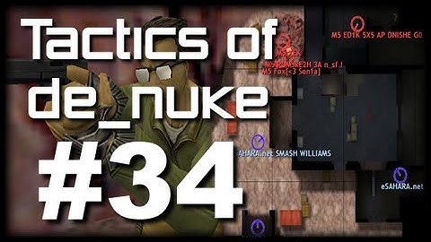 CS 1.6 Tactics #34 Moscow Five de_nuke pistol round (T Side)