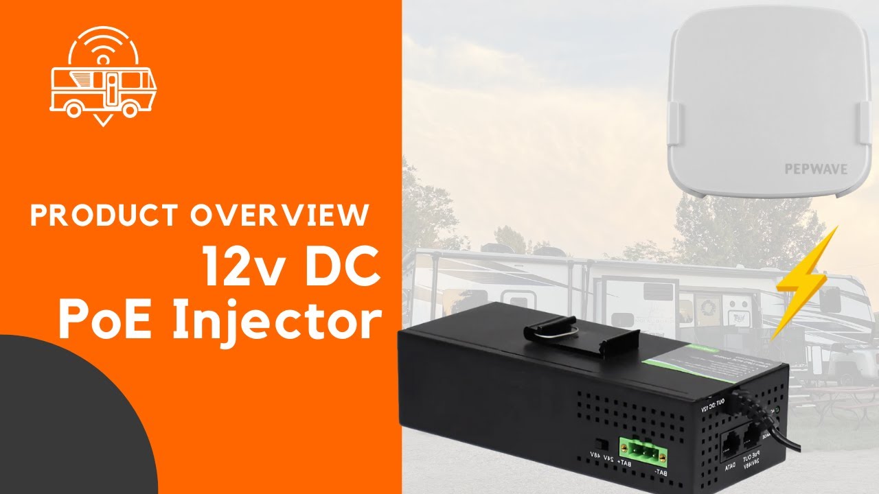 Poe Injector Dc DC Power over Ethernet (PoE) Injector Overview - YouTube