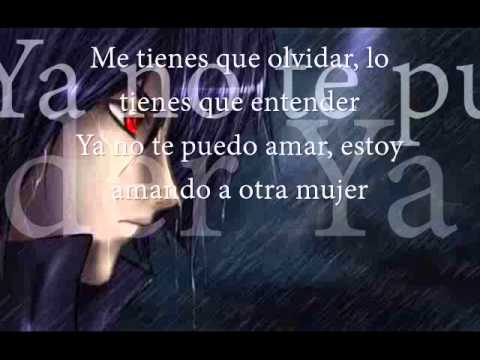 Me tienes que olvidar- Letra