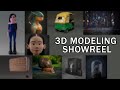 3d Modeling Showreel 2024 by Mritunjay