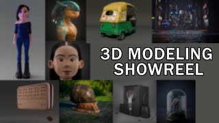 3d Modeling Showreel 2026 by Mritunjay
