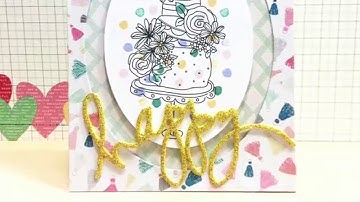 Unity Stamp Quick Tip -  Easy Polka Dots