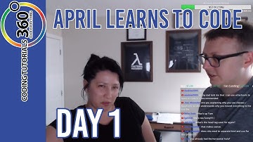 Day 1 of 100 Days of Code | April Learns to Code