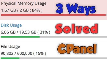 How to Fix Physical Memory Usage in Cpanel | 3 Ways to Solve | Godaddy Hosting Issue | Tech ReRom