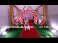 Golden balloon decoration  09617887999