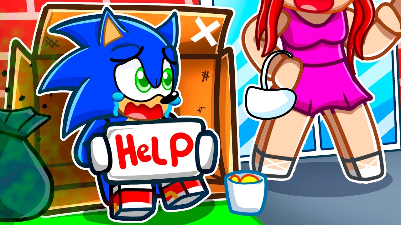 Sonic Is HOMELESS In Roblox!