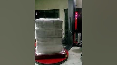 Demo Automatic Pallet Stretch Wrapper Machine Contact Sh.Abdul Rehman 0335-3039650