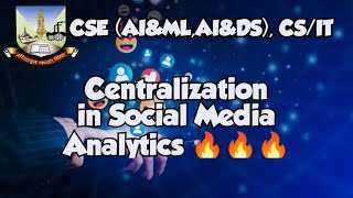 Centralization in SMA (Social Media Analytics) #mumbaiuniversity #socialmediaanalysis #engineering