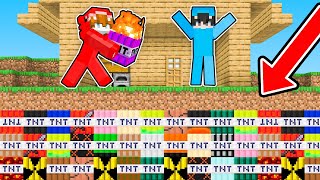 Minecraft'ta Arkadaşımı SÜPER TNT ile Trolledim