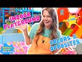 Learn colors  opposites at an indoor playground w silly ms lily  toy learning for toddlers