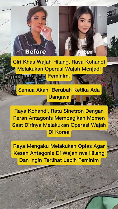 #raya #kohandi #op #wajah #jadi #feminim #sinetron #antagonis #indosiar #artist #art #viral #shorts