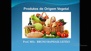 O que é origem vegetal exemplos?