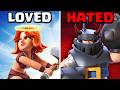 Clash Royale's Most Loved VS Hated Cards