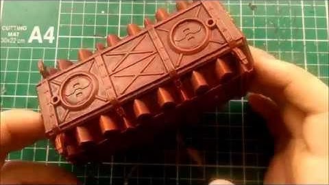 How to paint Monitorum Armoured Containers part 2