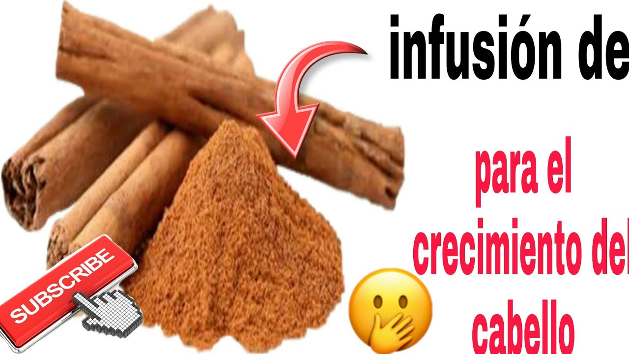 INFUSIÓN, de CANELA para el cabello con ,CEBOLLA y AJO😘06