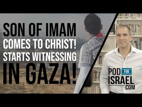 Son of Imam starts preaching the Gospel on the streets of GAZA!! - Pod for Israel - Arabic Ministry