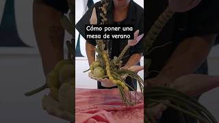 Decoración con flores para tu mesa de invitados