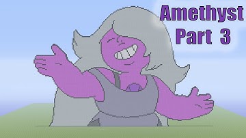 Minecraft Pixel Art Tutorial: How to make Amethyst Part 3