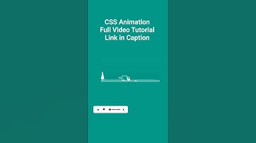Fast Truck Animation in HTML CSS #shorts #coding #htmlcss