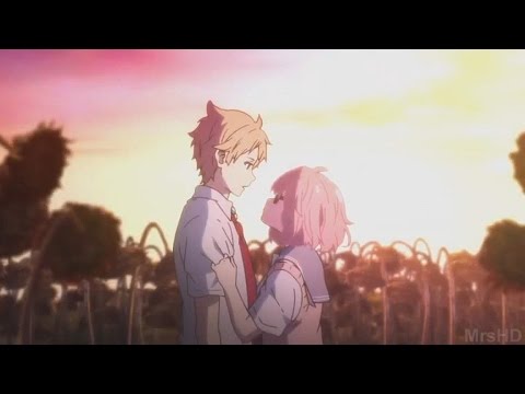 Kyoukai No Kanata - Failed Kiss Scene Hd