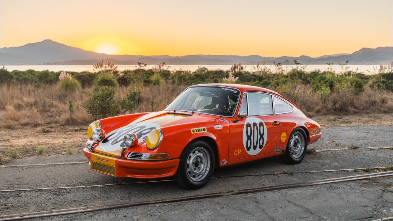 2.0L Flat-Six-Powered 1968 Porsche 912 Coupe 5-Speed Race Car for