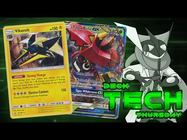 Pokmon TCG Deck Profile - Vikavolt/Tapu Bulu GX! | Deck Tech Thursday #57 Pokmon TCG Deck Profile - Vikavolt/Tapu Bulu GX! | Deck Tech Thursday #57