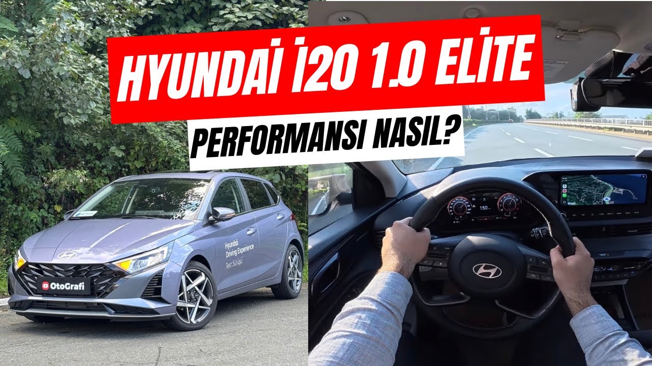 HYUNDAI İ20 1.0 ELITE İNCELEMESİ |En Full İ20 Alınır mı? |Yakıt Tüketimi ve Performansı | @OtoGrafi 