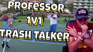 Professor vs Trash Talker 1v1 for $100: He Broke his Ankles and Shoulder | Reaction
