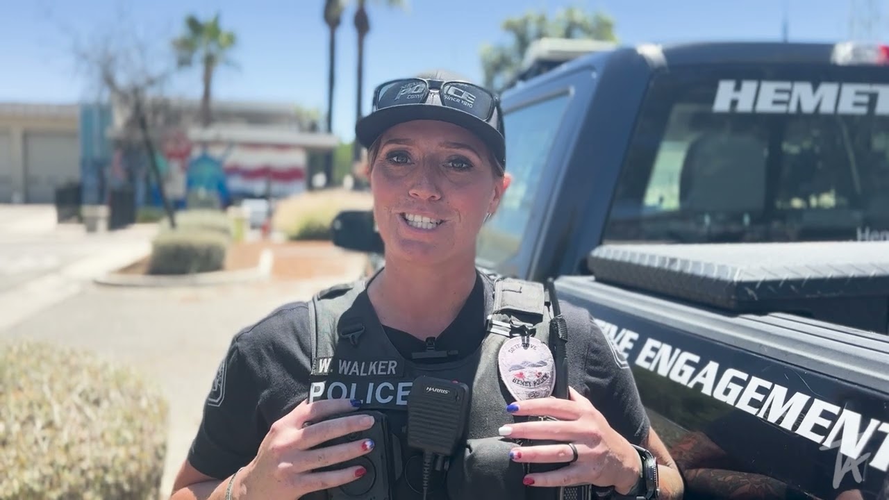 Introducing the AERO Team- Hemet Police Department