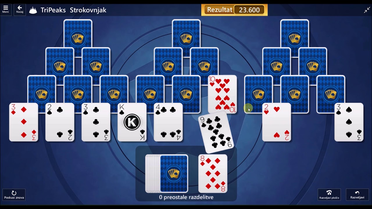 Microsoft Solitaire Collection TriPeaks September 16 2018 YouTube