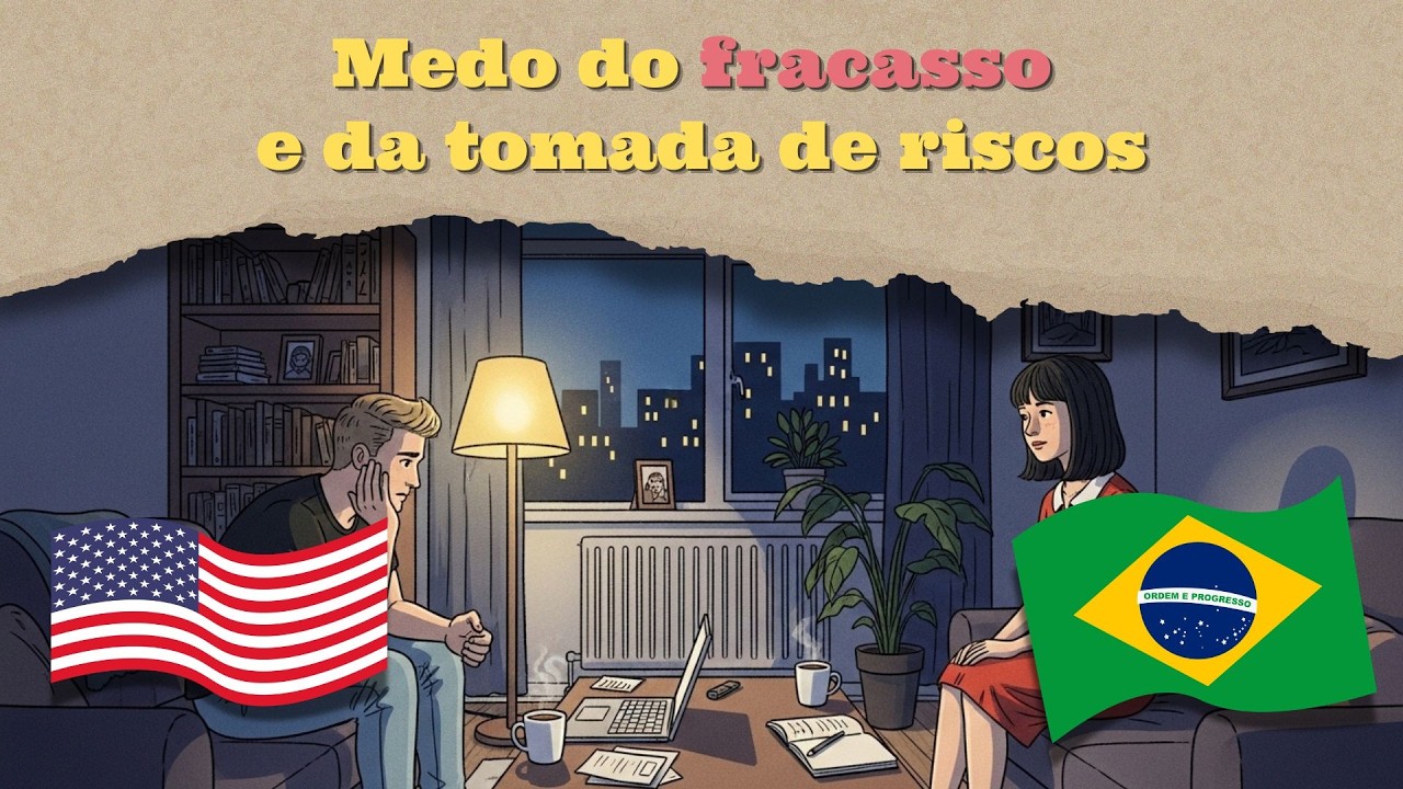 Medo do Fracasso e da Tomada de Riscos | Inglês Fácil com Tradução — Shadowing Inglês A2