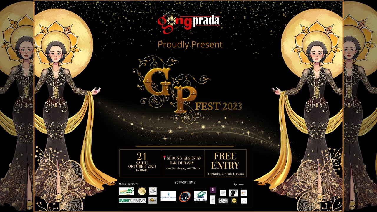 🔴 GP FEST 2023 - TRADITIONAL DANCE COMPETITION - GEDUNG KESENIAN CAK DURASIM - 21 Oktober 2023