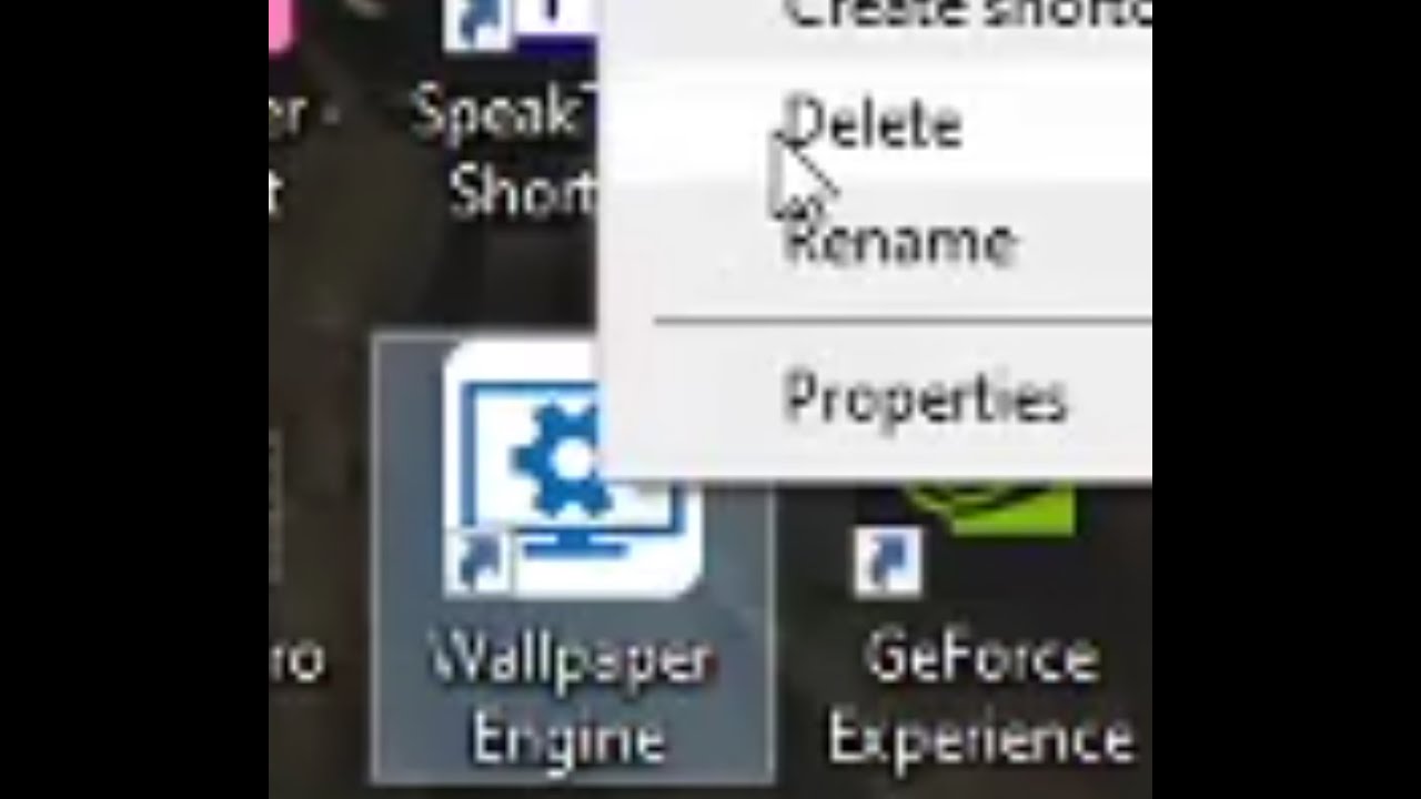 Real Tutorial How To Delete Wallpaper Engine Youtube