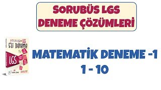 Download Sorubüs Lgs Denemeleri -1 / Matematik 1-10 Video MP3 Sorubüs Lgs Denemeleri -1 / Matematik 1-10
