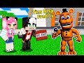 MỀU THỬ THÁCH 24 GIỜ LÀM BẢO VỆ NHÀ HÀNG FREDDY TRONG MINECRAFT*REDHOOD TÌM ĐƯỢC BÍ MẬT GẤU FREDDY