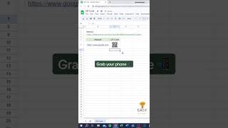 QR code #excel #spreadsheets #tutorial
