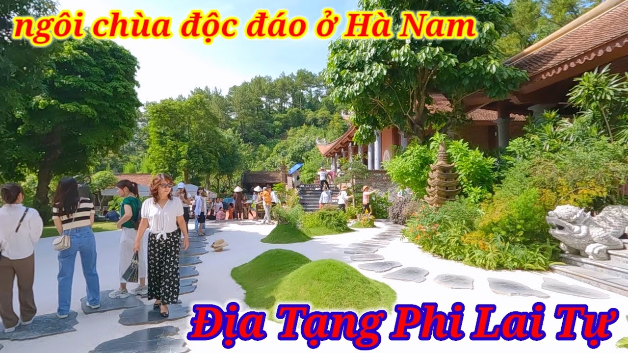 Du lịch xuyên Việt, thăm chùa Địa Tạng Phi Lai tỉnh Hà Nam, NGUYÊN TV #28
