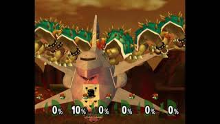 Super Smash Bros. Melee CrazyMod UE/Debug Menu - 10 Giga Bowser with All Controllers (Winter 2024)