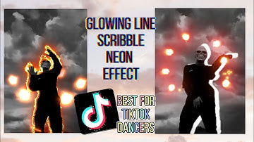 Best Apps For TIKTOK DANCER Glowing Line | Scribble | Neon Effect | Reels Video Editing
