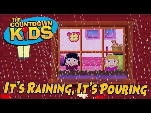 It's Raining, It's Pouring - The Countdown Kids | Kids Songs & Nursery Rhymes | Lyric Video